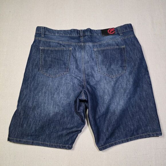 Ecko Rawthentic Jean Shorts Men’s size 44 Baggy Fit Denim Y2K Style 11in Inseam - Picture 2 of 5